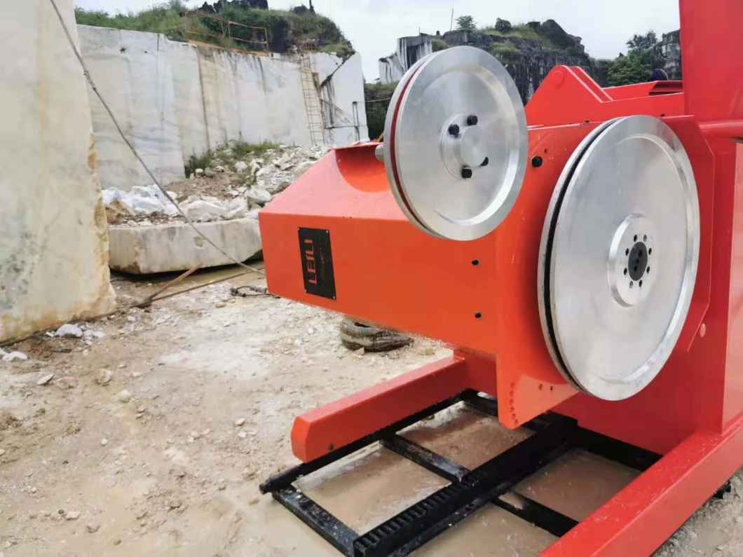 Permanent Magnet Motor Wire Saw Machine for Quarry Cutting