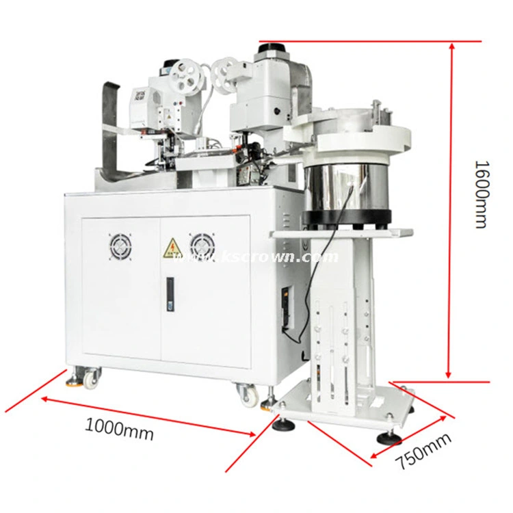 Insulation Sleeve Inserting Heating Shrinking Machine Sleeve Loading Terminal Cable Crimping Machine Fully Automatic Wire Processing Machine