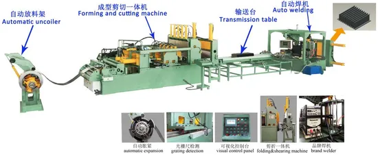 변압기 탱크 성형 기계